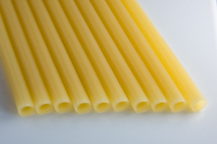 COE 33 Boro Tubing, Un Tubo A Spirale Opaco Fatto A Mano Giallo - Foto 6